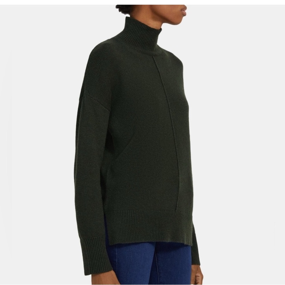 Theory Cashmere Slouchy Turtleneck - Picture 2 of 6